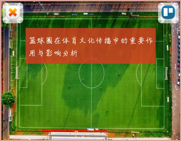 篮球圈在体育文化传播中的重要作用与影响分析